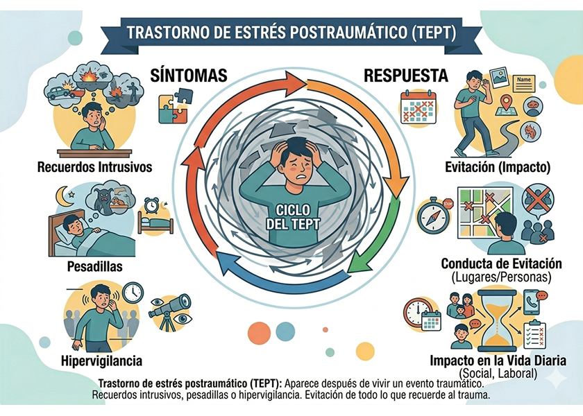Trastorno de estrés postraumático (TEPT)